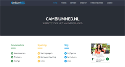 Desktop Screenshot of cambiumned.nl